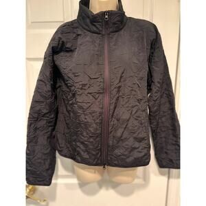 Gap GapFit Women’s M Quilted Jacket True Black Lightweight Insulated NWT $79.95